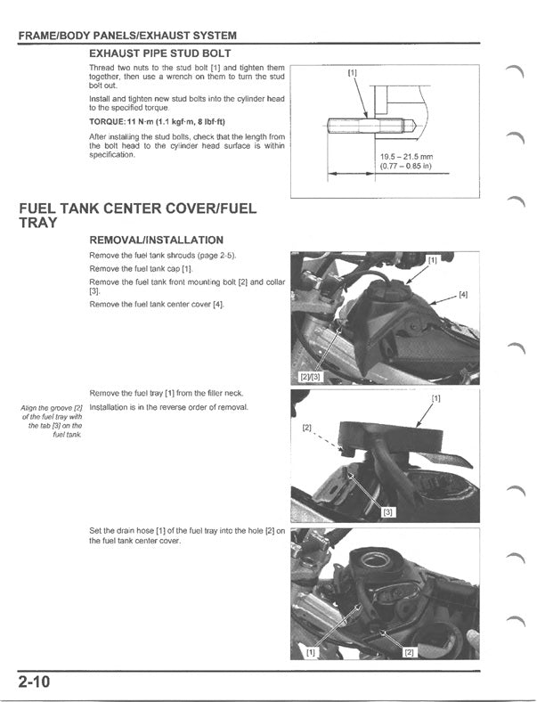 2019-2025 Honda CRF 125 CRF125F Service Manual