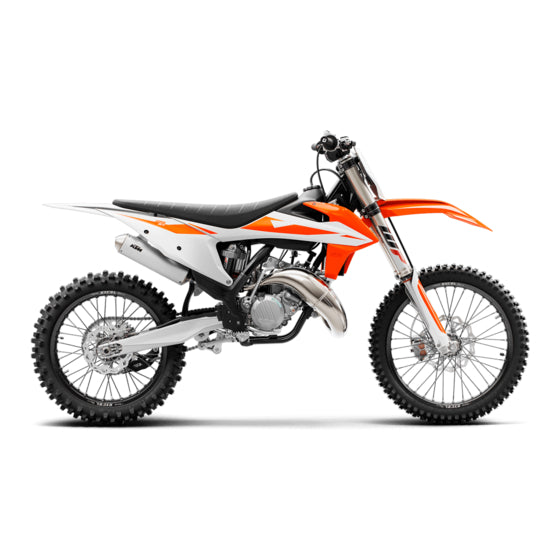 2019-2021 KTM 125SX 125 SX Service Manual