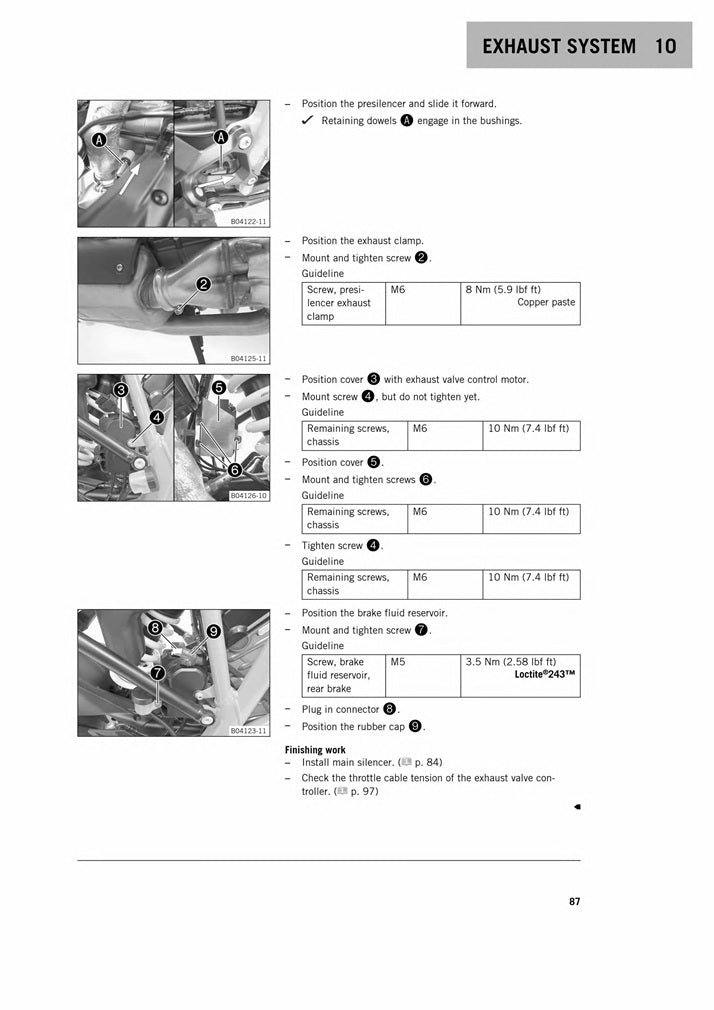 2019-2021 KTM 1290 Super Duke GT Gen2 Service Manual