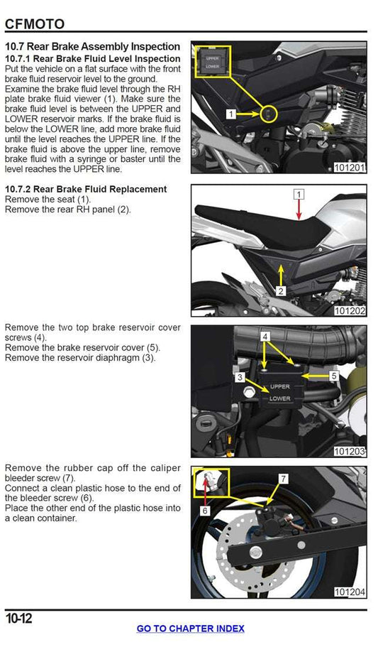 2019-2022 CFMoto Papio 125 Service Manual