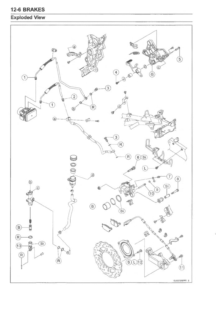 2019-2023 Kawasaki Versys KLZ 1000 Service Manual