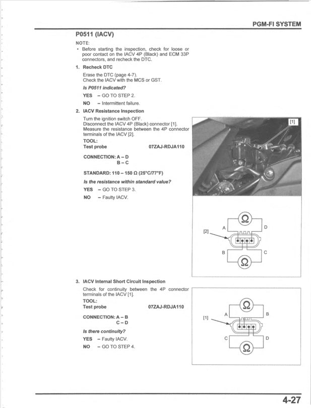 2019-2024 Honda NSS 250 Forza Reflex Service Manual