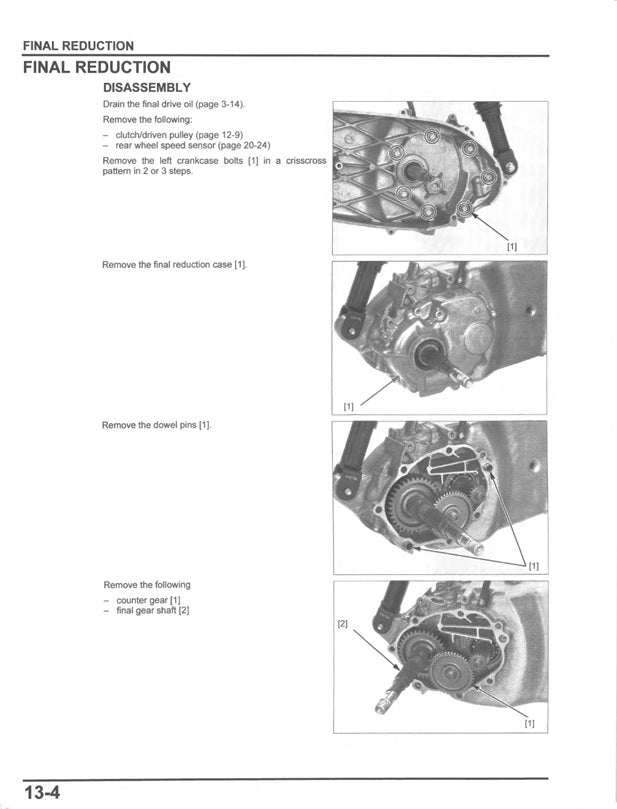 2019-2024 Honda NSS 250 Forza Reflex Service Manual