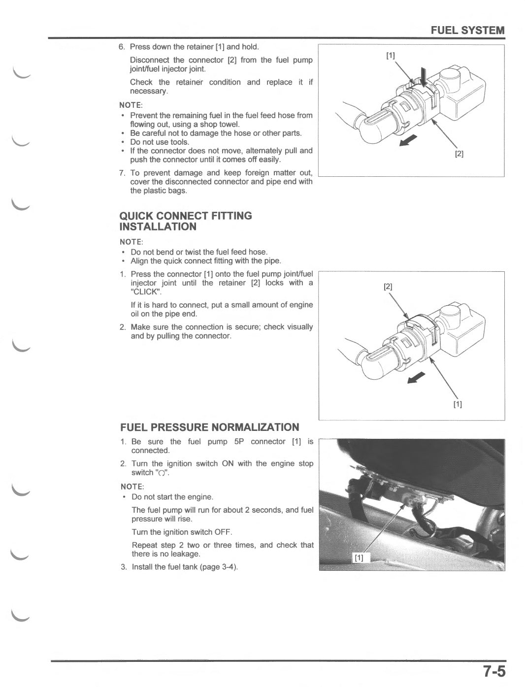 2019 to 2025 Honda CRF 110 CRF110F Service Manual
