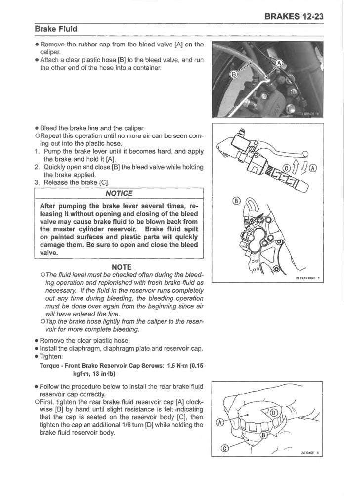 2019 to 2025 Kawasaki Z400 ER400 Service Manual
