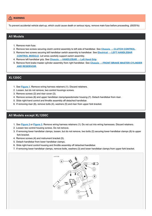 2019 Harley Davidson XL883N Sportster Iron Service Manual