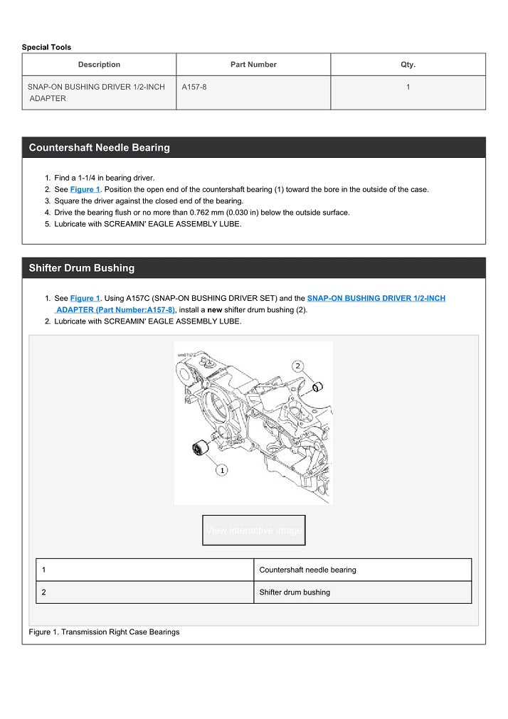 2019 Harley Davidson XL1200C Sportster Custom Service Manual