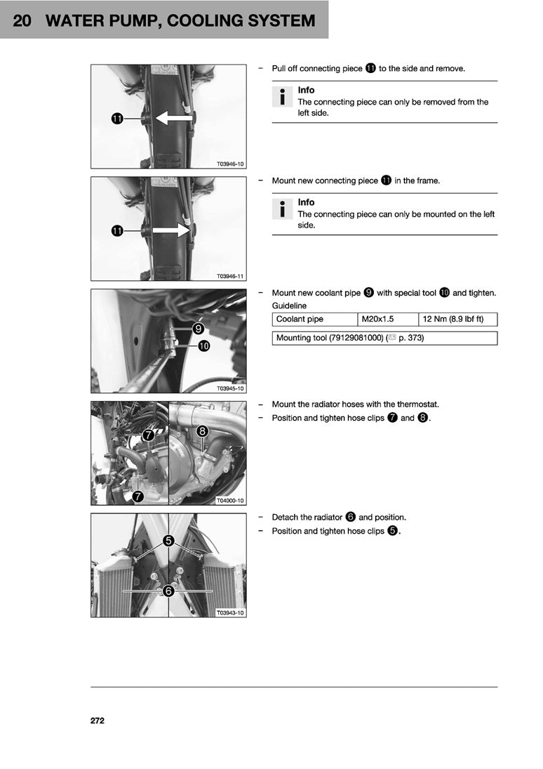 2020-2021 Husqvarna FE 350 FE350 Service Manual