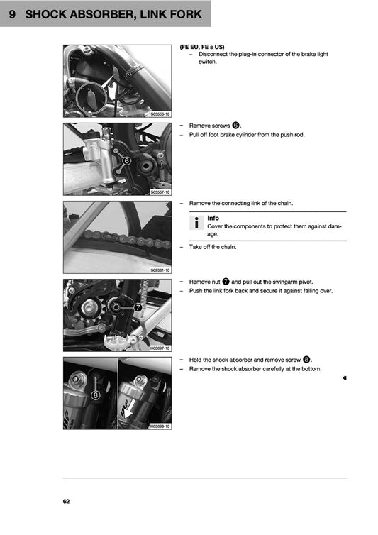 2020-2021 Husqvarna FE 350S FE350S Service Manual