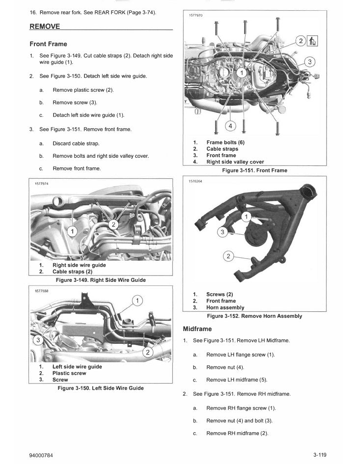 2020-2022 Harley Davidson Panamérica 1250 Manual de servicio