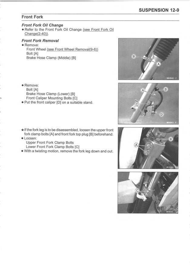 2020-2024 Kawasaki KLX230R Service Manual