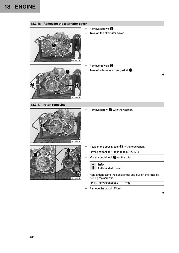 2020-2024 Husqvarna Svartpilen 401 Service Manual