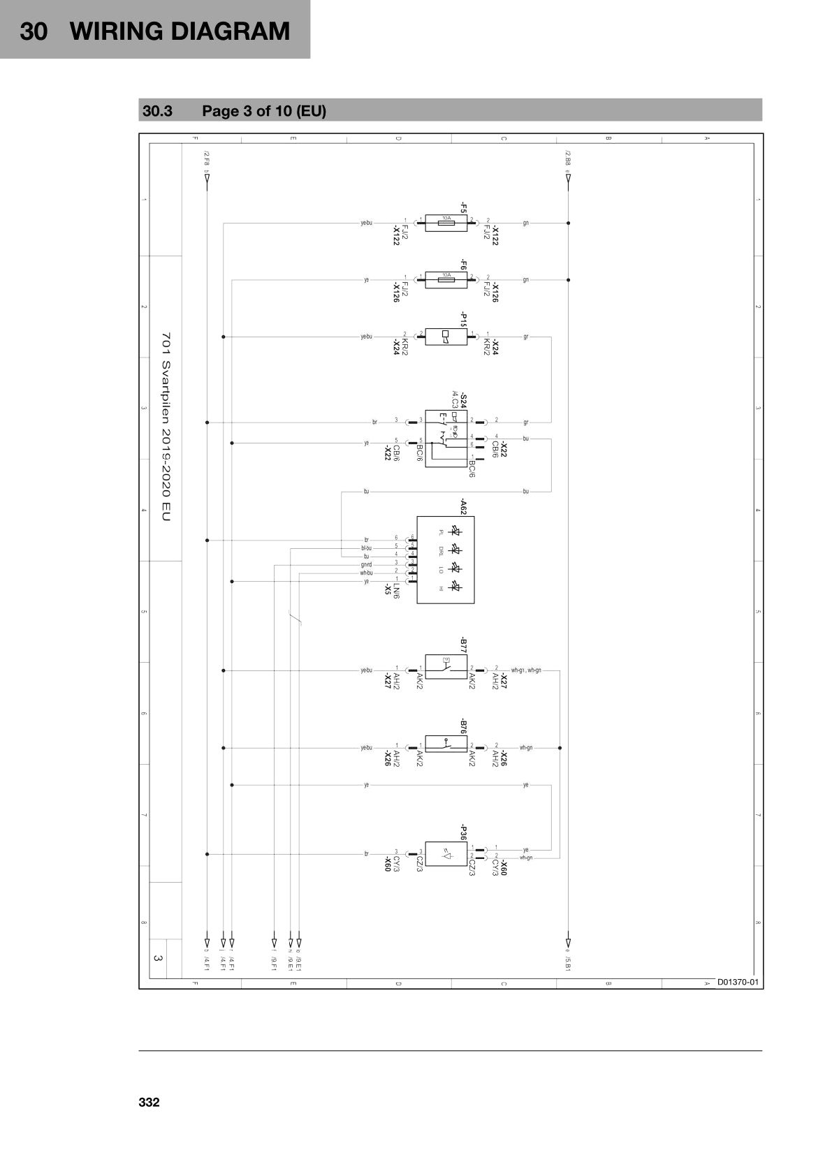 2019-2023 Husqvarna Svartpilen 701 Service Manual