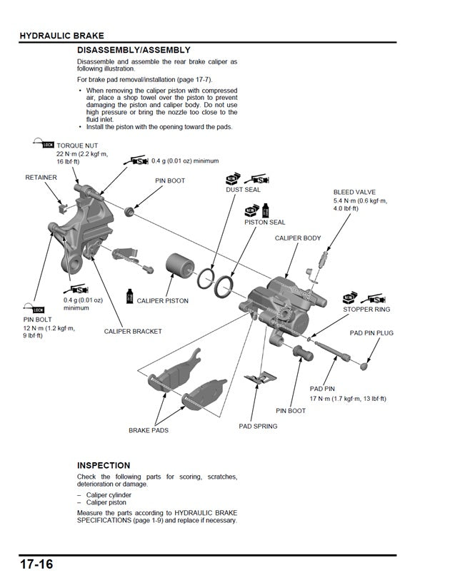 2020on Honda CB350 H'ness Hness Service Manual