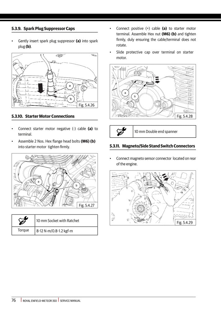 2021-2023 Royal Enfield Meteor 350 Service Manual