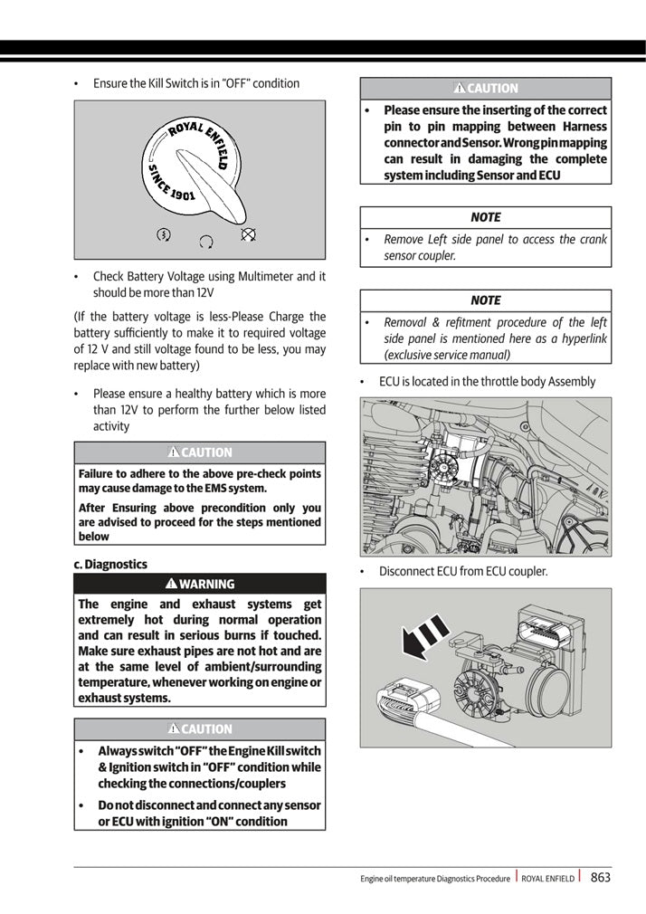 2021-2023 Royal Enfield Meteor 350 Service Manual