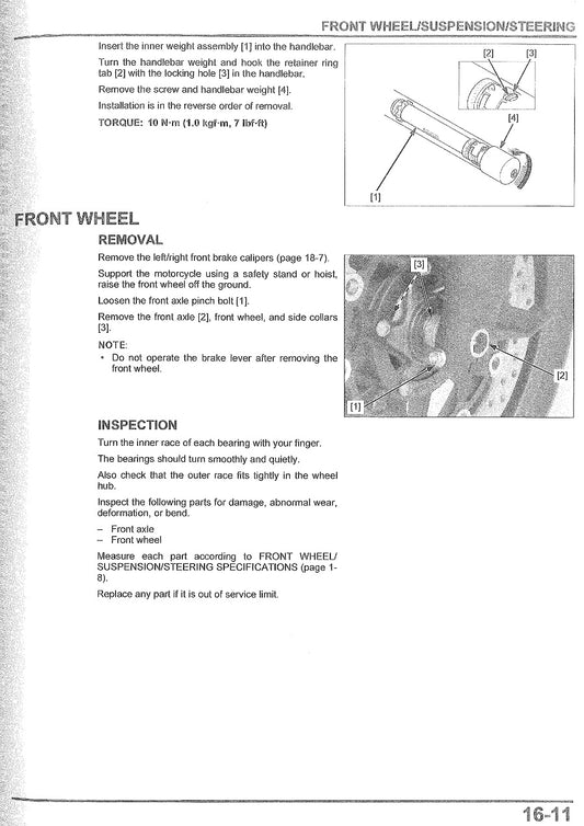 2017-2021 Honda X-ADV 750 Servicehandbuch