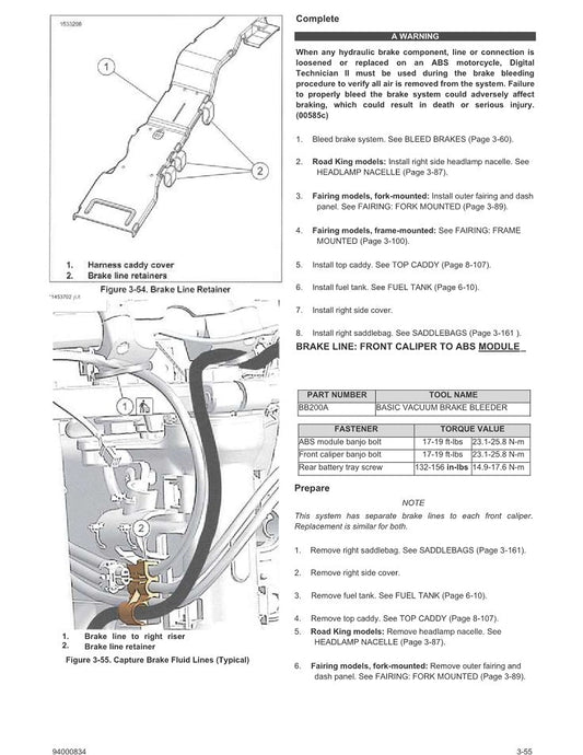 2021 Harley Davidson FLHTKSE Screamin' Eagle CVO Limited Service Manual