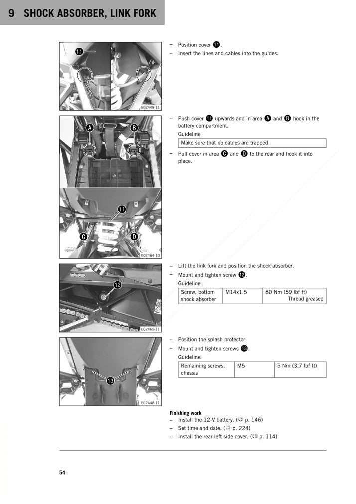 2021 on KTM 1290 Super Adventure S Service Manual