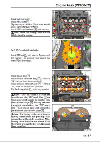 2022-2023 CFMoto 650NK 650 NK Service Manual