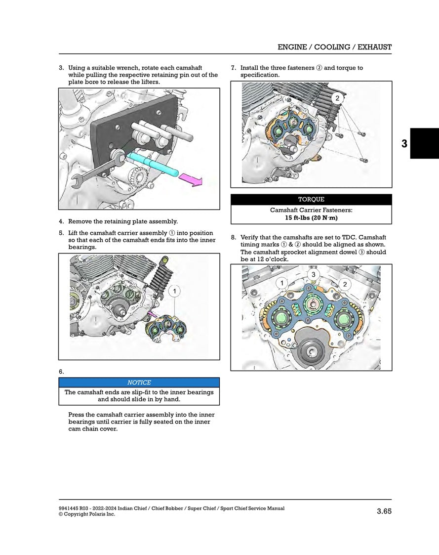 2022-2024 Indian Chief Bobber Base Service Manual