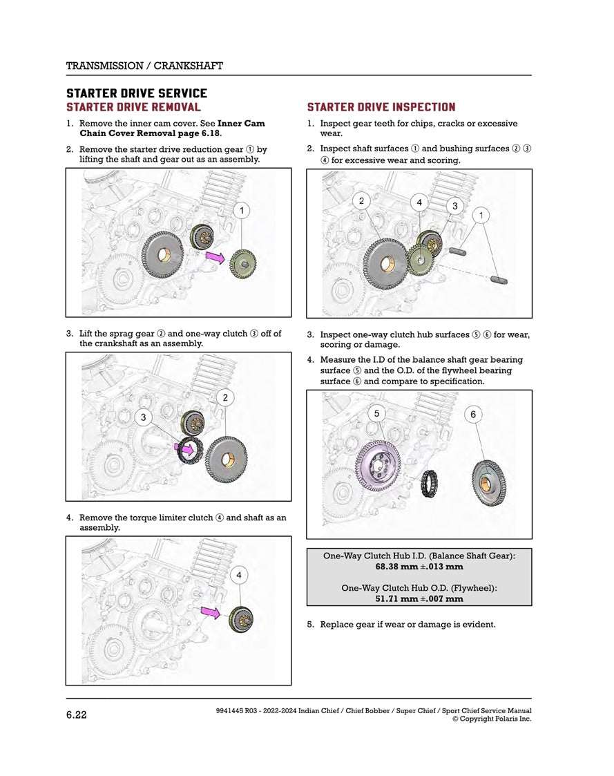 2022-2024 Indian Chief Base Service Manual