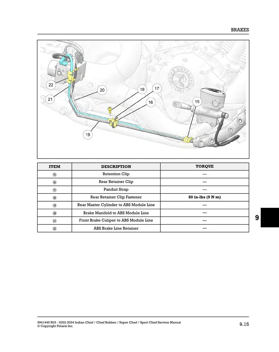 2022-2024 Indian Super Chief Base Service Manual