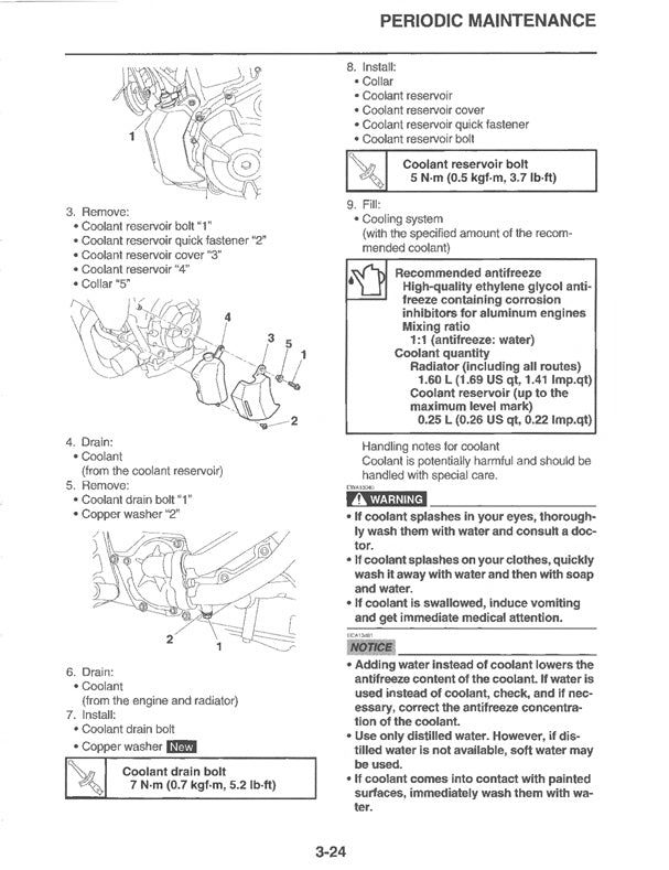 2022-2026 Yamaha XSR700 XSR 700 Service Manual