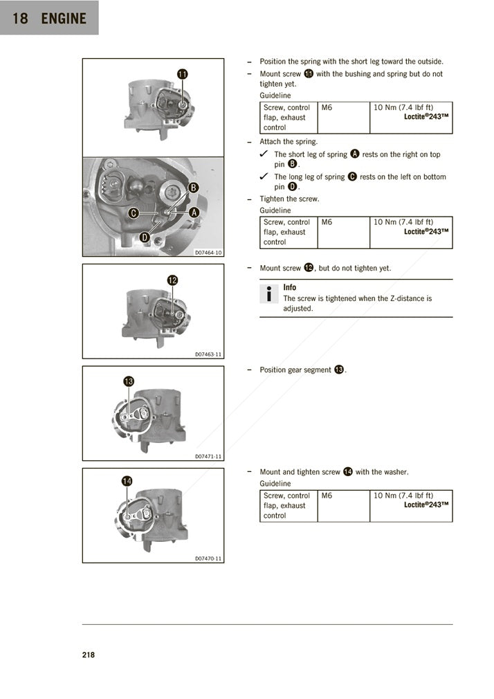 2022 KTM 300 EXC Service Manual