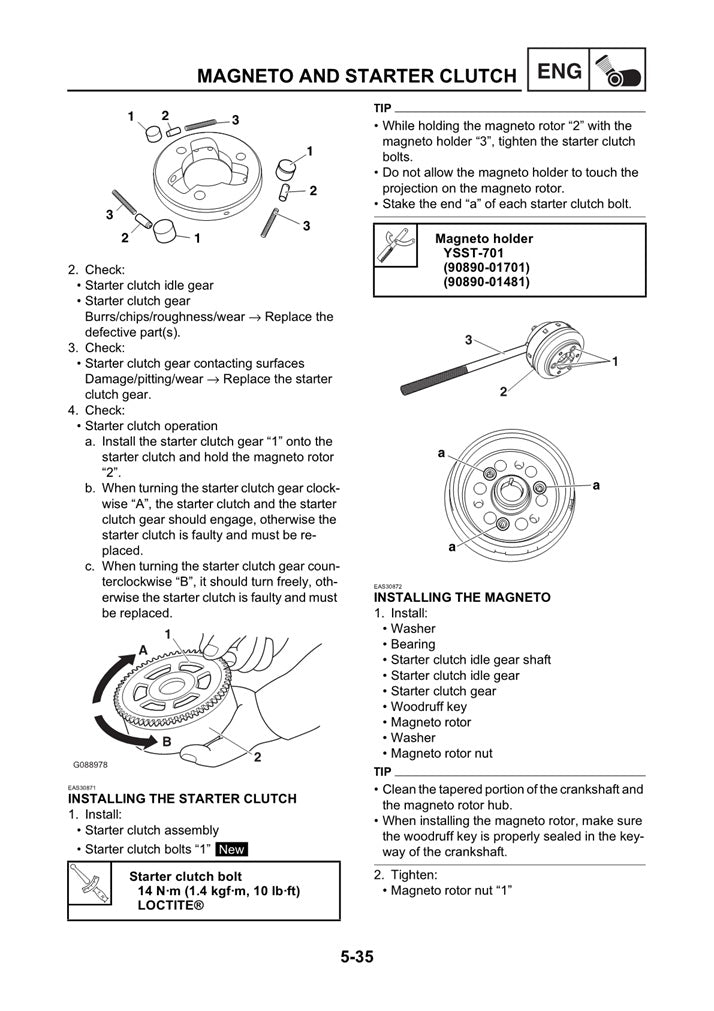 2008-2013 Yamaha YZF-R125 YZF R125 Servicehandbuch