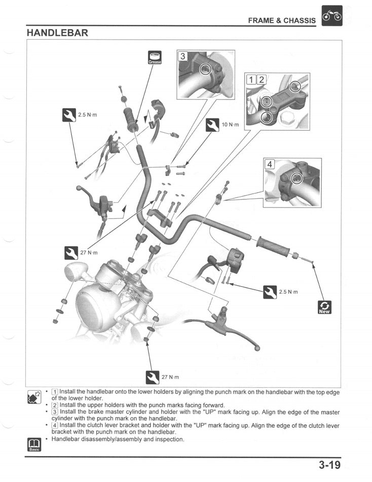 2022-2024 Honda Monkey 125 Service Manual