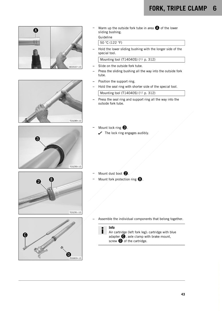 2023-2025 KTM 250SX 250 SX Service Manual