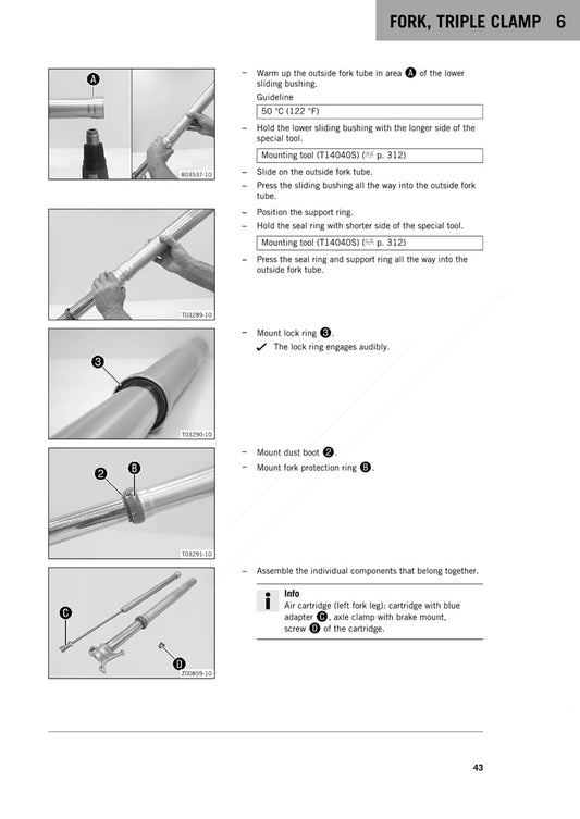 2023-2025 KTM 300XC 300 XC Service Manual