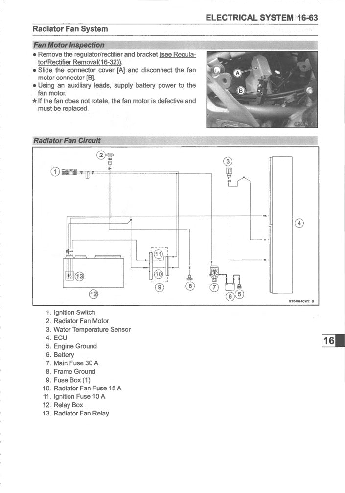 2023-2025 Kawasaki Z650 ER650 Service Manual