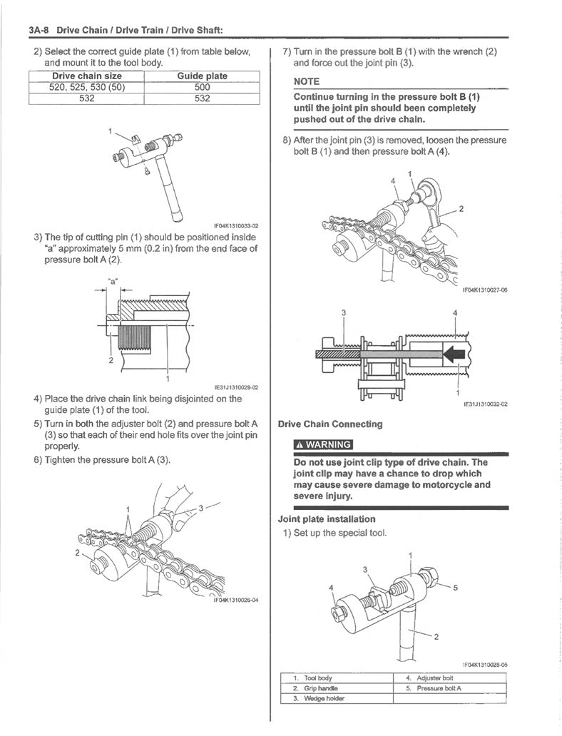 2023-2026 Suzuki DL800 RE V-Strom 800 Service Manual