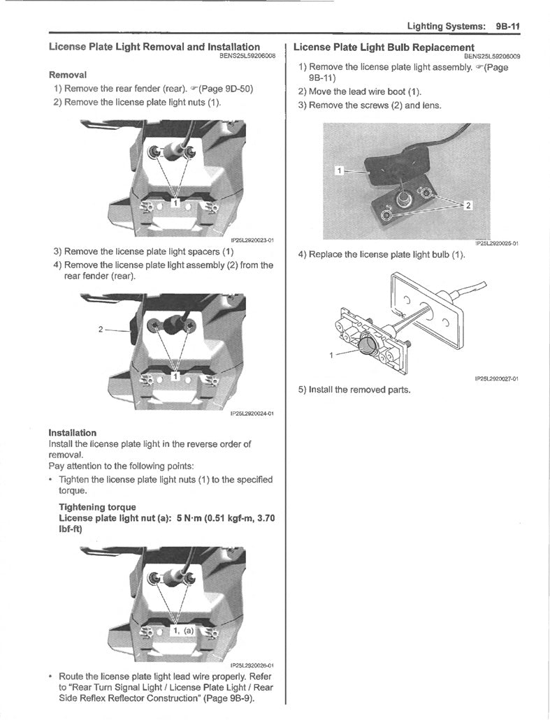 2023-2026 Suzuki DL800DE V-Strom 800 Service Manual – retro