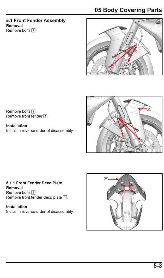 2023 Onwards CFMoto 800NK 800 NK Advanced Service Manual