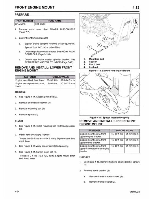 2023 Harley Davidson FXLRS Softail Low Rider S Service Manual