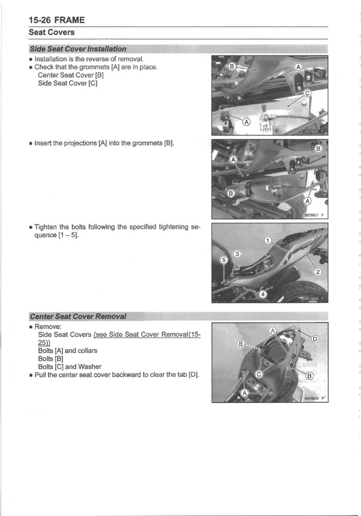 2024 to 2025 Kawasaki Z500 ER500 Service Manual