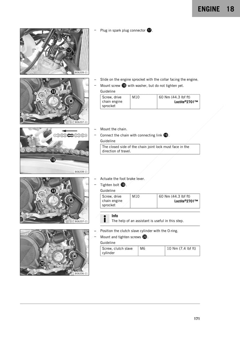 2024 KTM 250 EXC 250EXC Service Manual