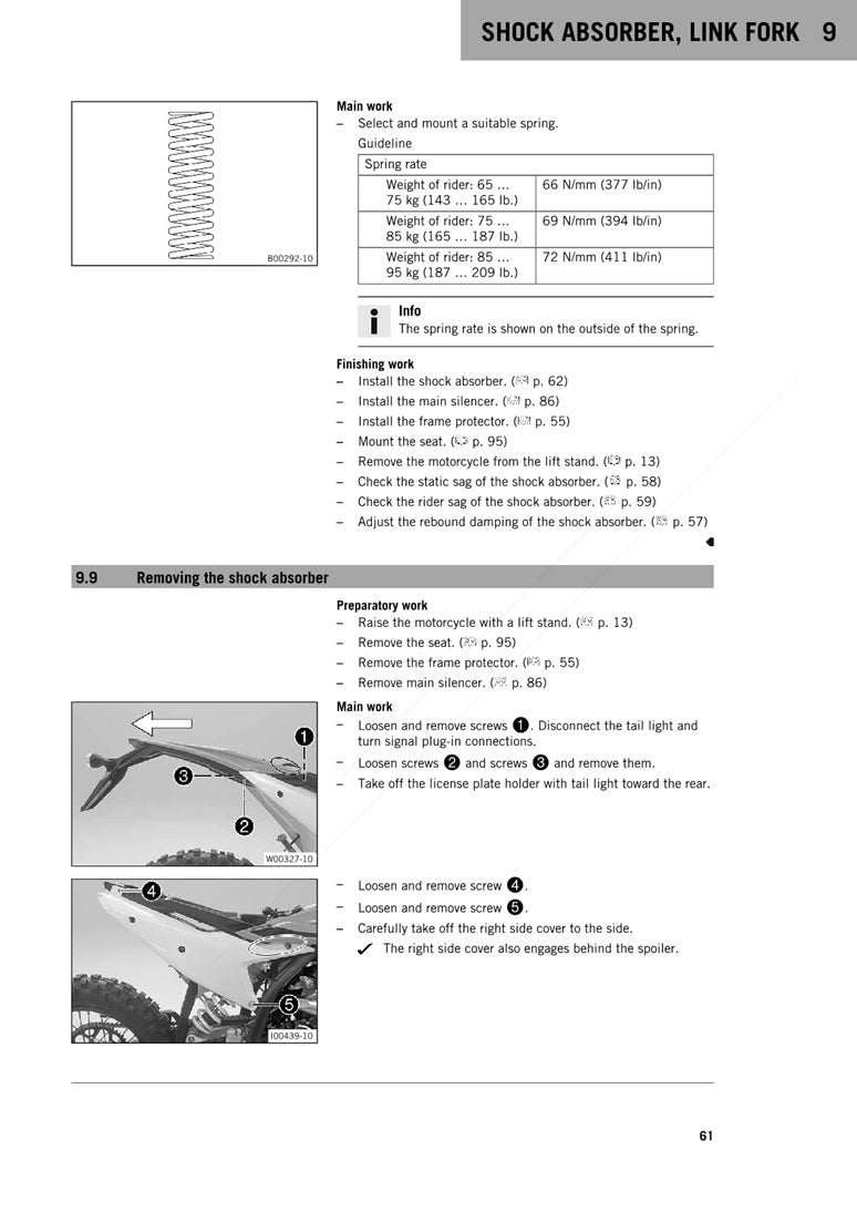 2024 KTM 250 EXC 250EXC Service Manual