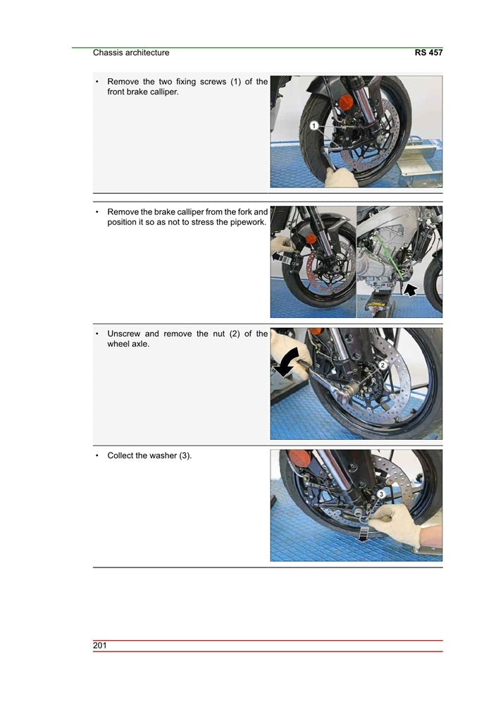 2024on Aprilia RS457 RS 457 Service Manual