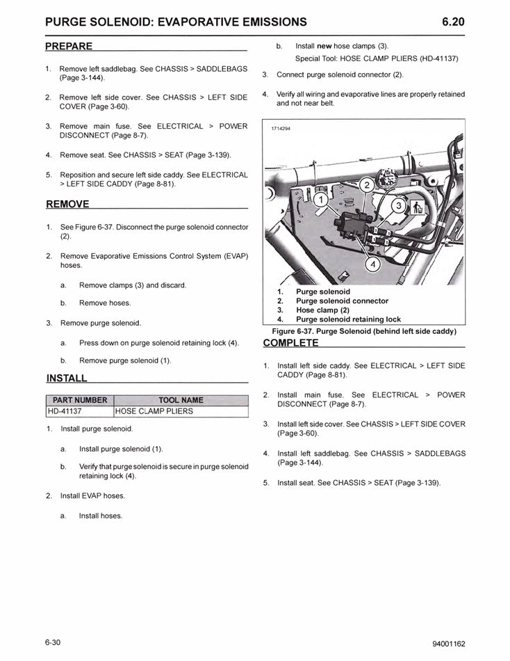 2024 Harley Davidson FLHX Street Glide Service Manual