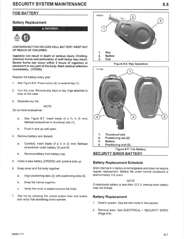 2024 Harley Davidson FLTRX Road Glide Servicehandbuch