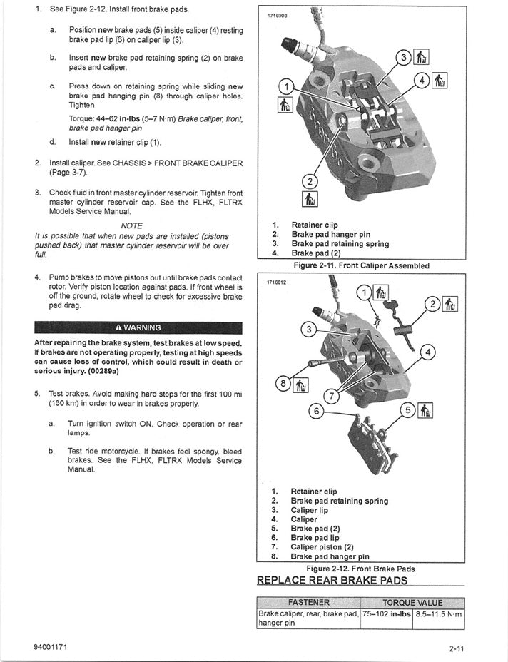 2024 Harley Davidson FLTRX Road Glide Servicehandbuch