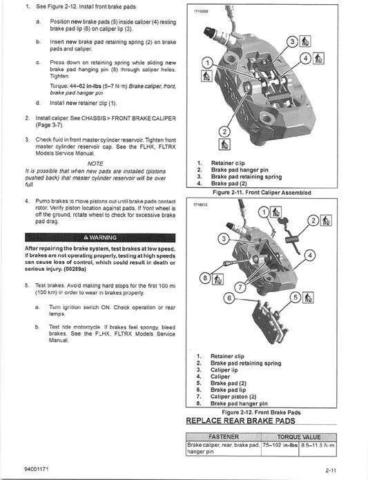 2024 Harley Davidson FLTRXSTSE CVO Road Glide Service Manual