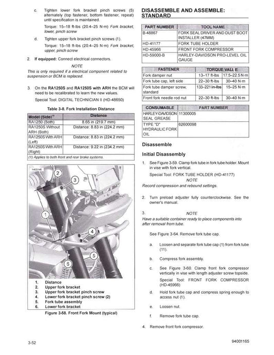 2024 Harley Davidson Pan America 1250 Service Manual