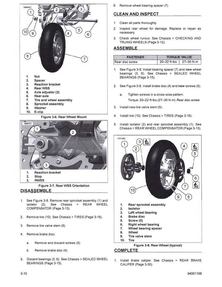 2024 Harley Davidson Sportster Nightster 975 RH975 Service Manual