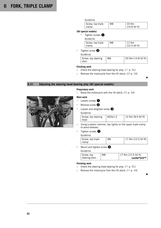 2024-2025 KTM 350 EXCF EXC-F Service Manual