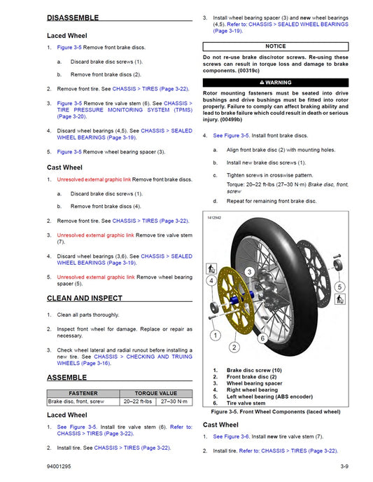 2025-2026 Harley Davidson Pan America ST 1250 Service Manual